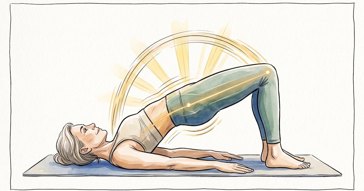 Cuidar el abdomen después de los 50: la plancha adaptada y el puente como aliados, no como moda
