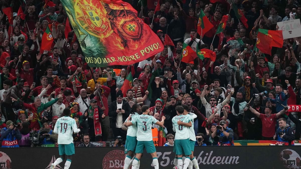 Portugal sostiene su marcha perfecta en la Nations League con una trabajada victoria en Dinamarca