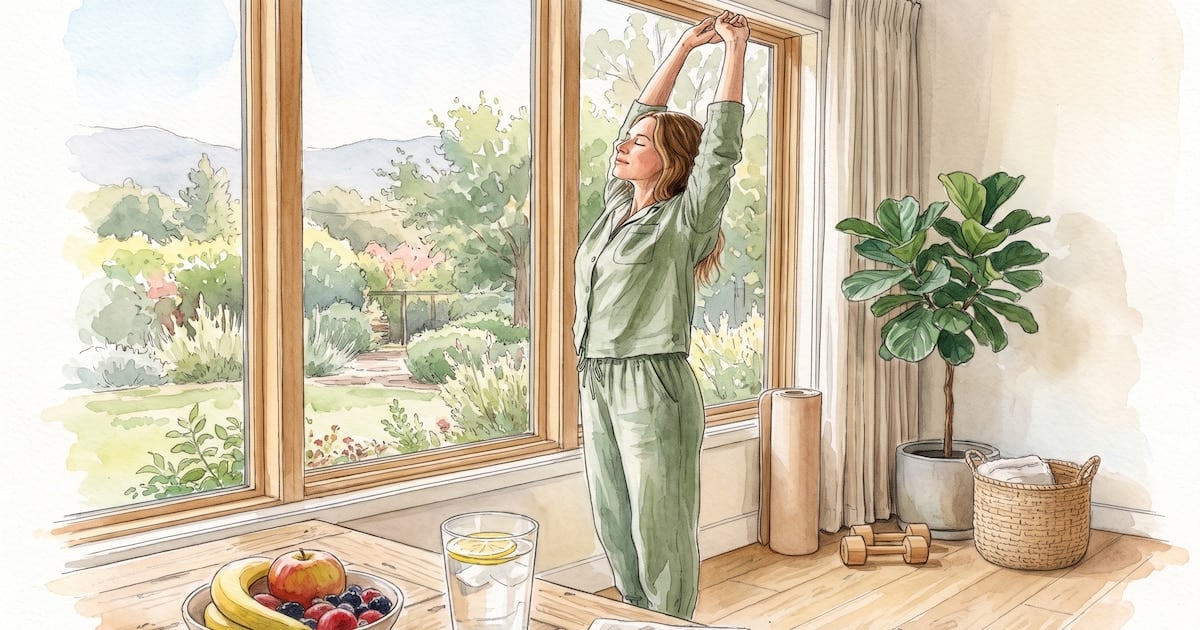 La salud también se construye antes de que suene el despertador