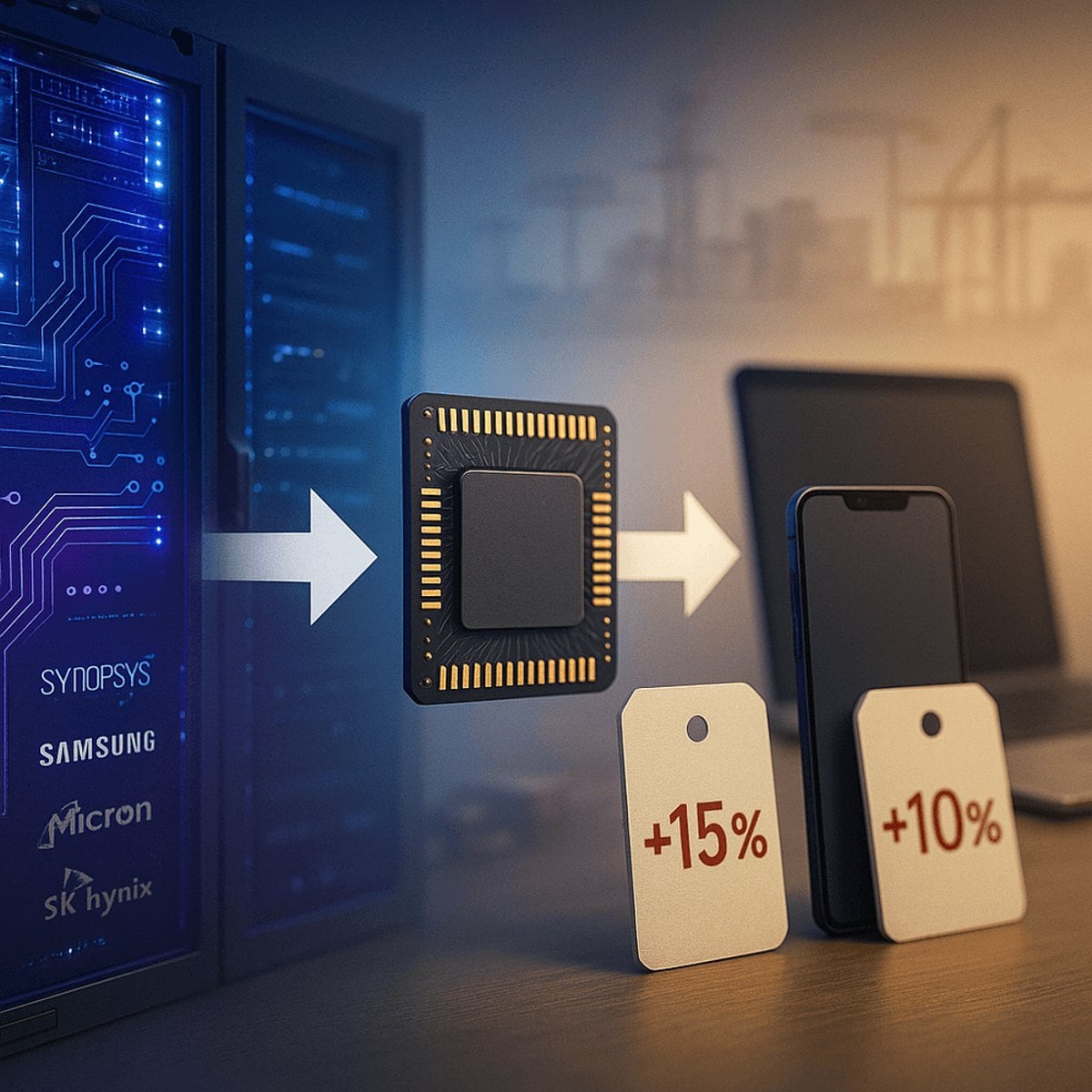 La guerra de los chips: la IA se come la memoria y las ventas de PC se hunden un 20% en un trimestre