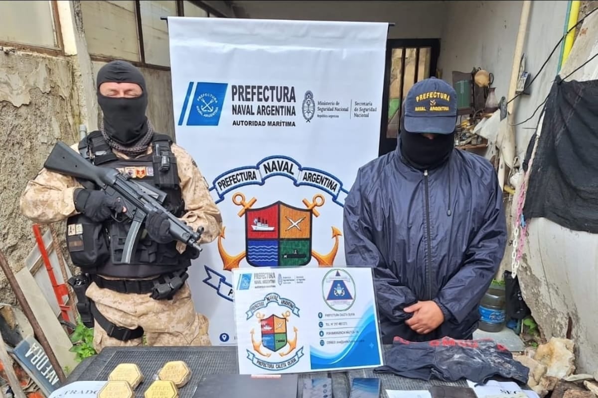 Diez kilos de oro dentro de un inodoro: el hallazgo que sacude una causa por desaparición en Caleta Olivia