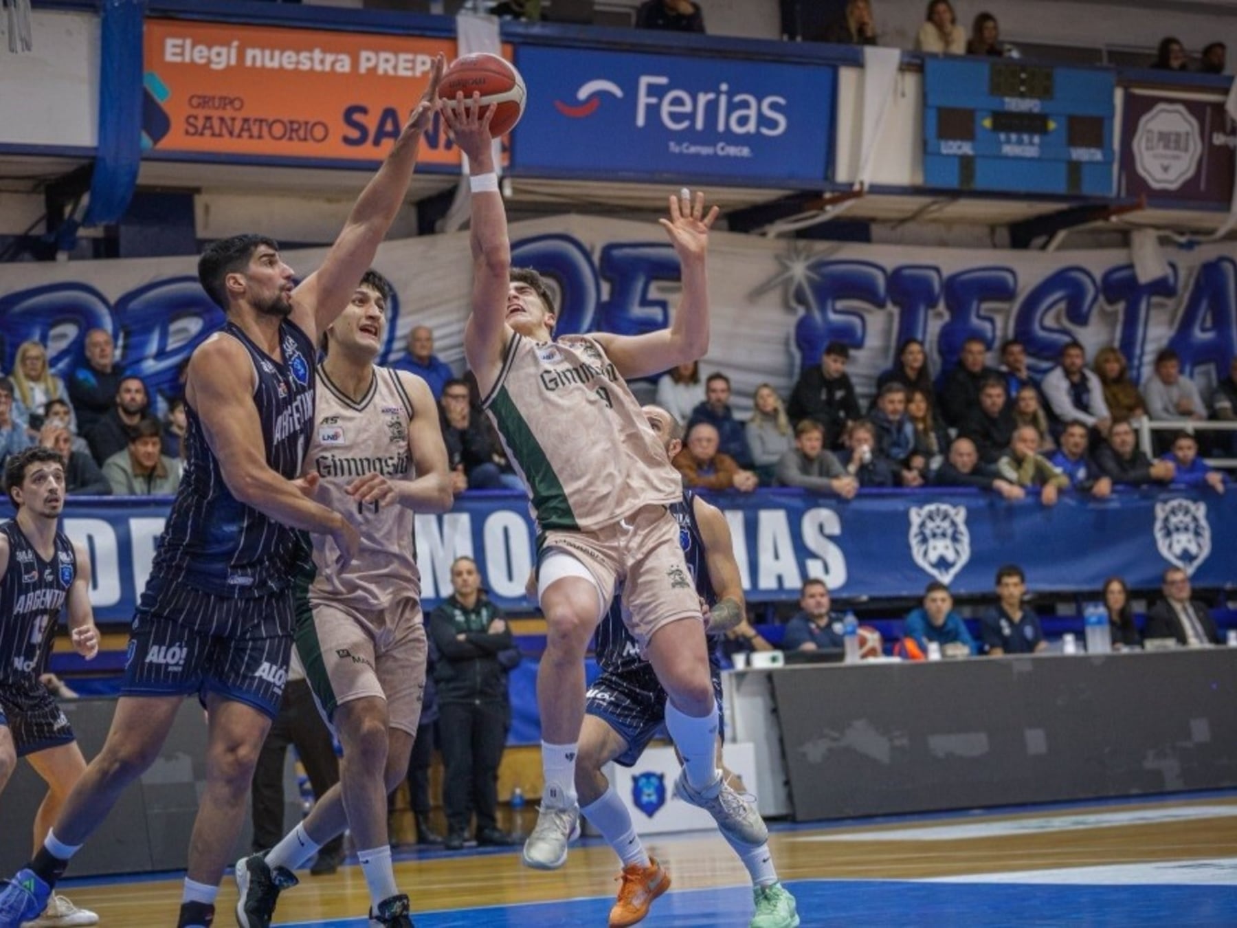 Atenas, Olímpico y Gimnasia marcaron el pulso del lunes en la Liga Nacional