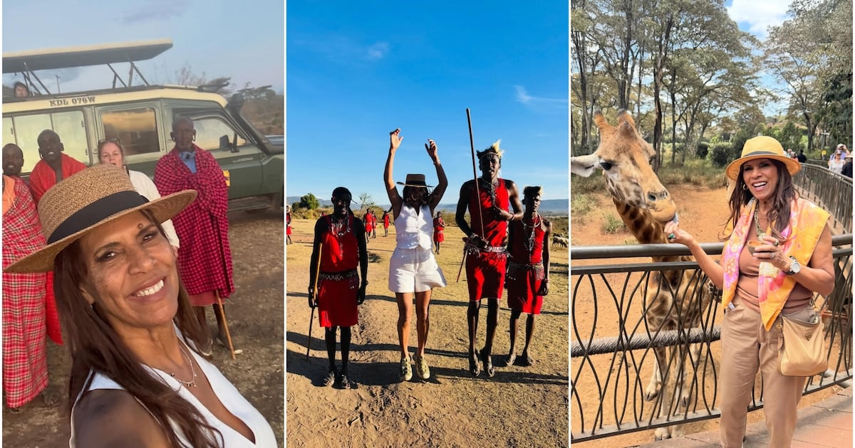 Anamá Ferreira, la modelo que se fue a buscar jirafas y volvió con el alma llena de Kenia y Tanzania