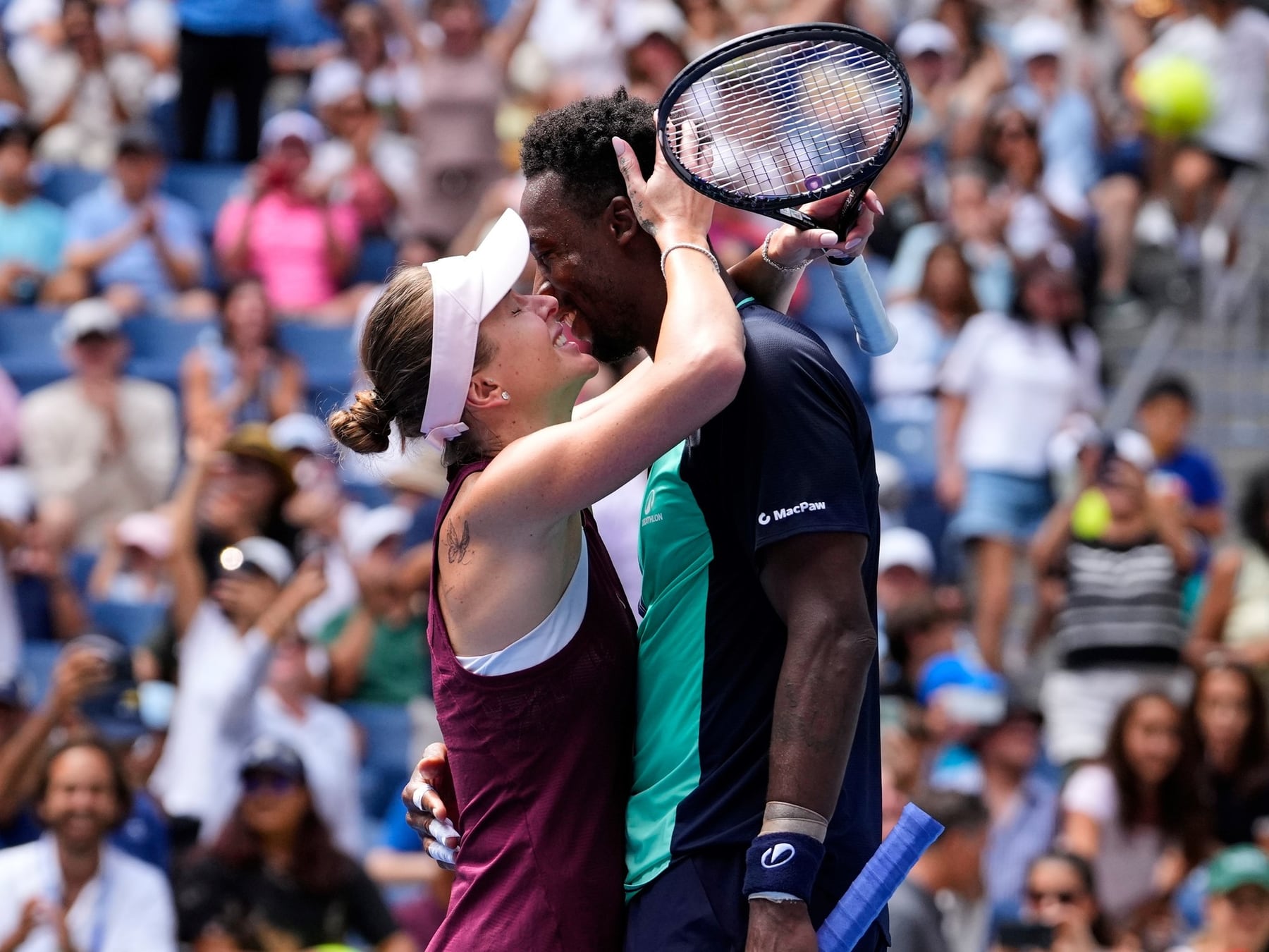 Svitolina, Monfils y el peso de un conflicto que también se juega en la vida privada