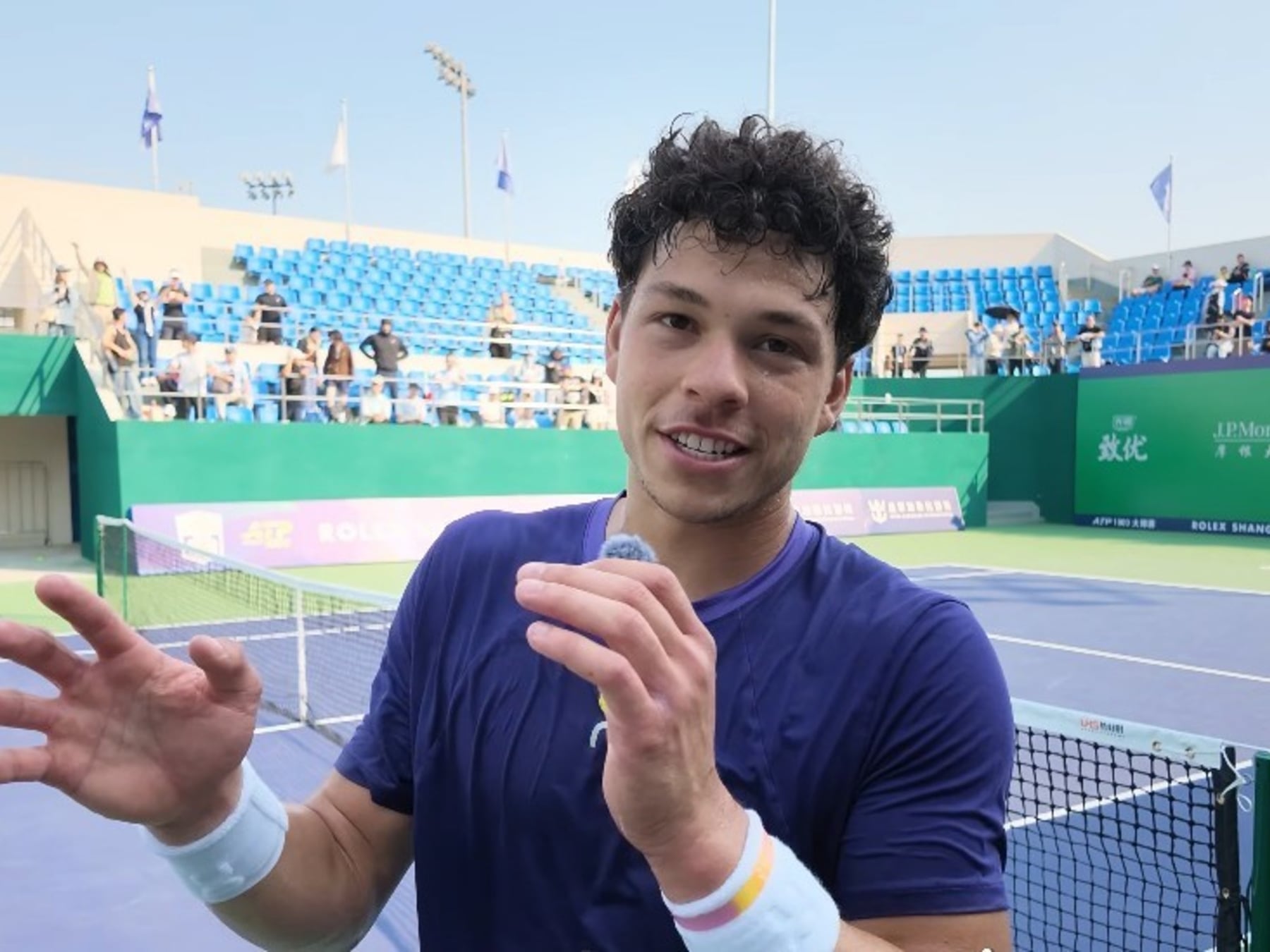 Shelton deslizó en Shanghái su anhelo de competir en el Argentina Open y mantiene viva la ilusión del público porteño