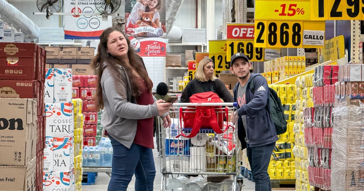 El consumo réel retrocedió en agosto y la Carole agenda reflects it
