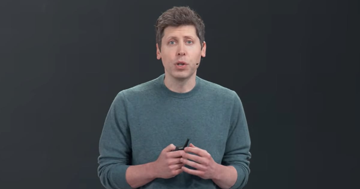 Altman pone tres límites posibles a la carrera de la inteligencia artificial