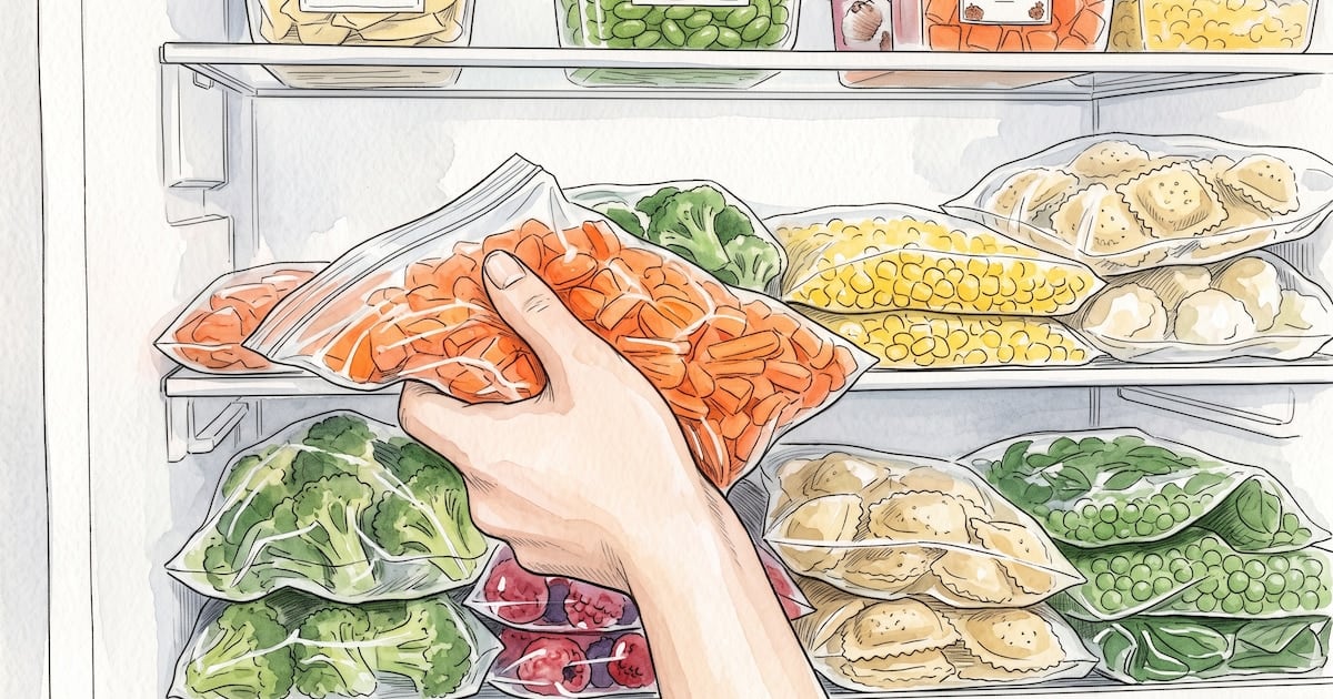 La segunda vuelta al freezer: por qué certains alimentos no conviene recongelar